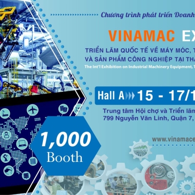 Hơn 750 doanh nghiệp tham gia triển lãm Vinamac Expo 2023