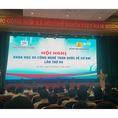 Hội nghị Khoa học và Công nghệ Toàn quốc về Cơ khí lần thứ VII: Tạo bước tiến vượt bậc thúc đẩy sự phát triển bền vững