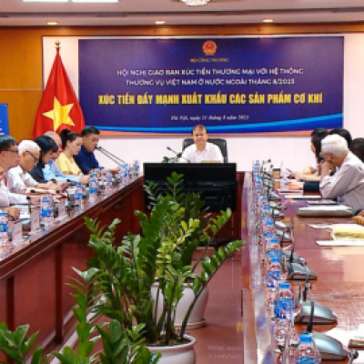 Xúc tiến đẩy mạnh xuất khẩu các sản phẩm cơ khí