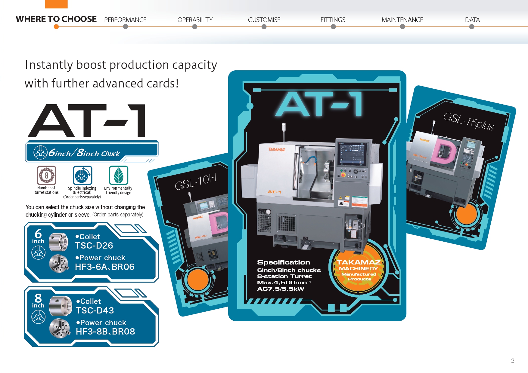 Máy tiện Takamaz AT1