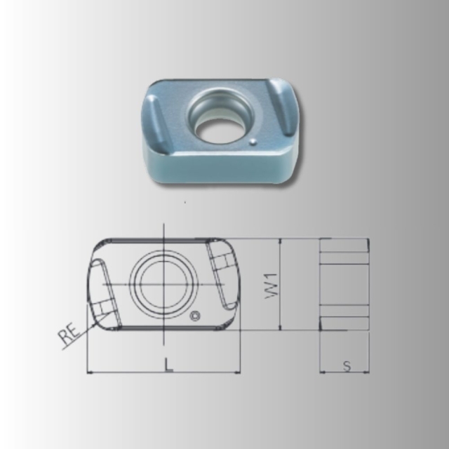 Mảnh dao phay ENMU100412ZER-HL