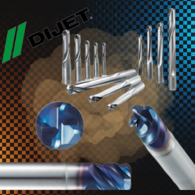 Dijet | Dao phay ngón sau nhiệt