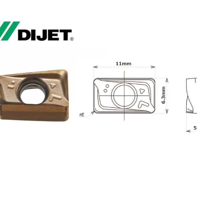 Mảnh dao phay vai ZNGU110508ZER-SL